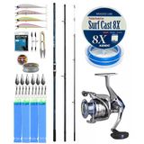 Yekoutdoor Profesyonel Olta Seti Shimano Kamış Alivio Surf T 425 Bx-G 4,25M 225G 3Pc&Okuma Safina Pro 8000 Olta Makinesi