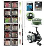 Yekoutdoor Silikonlu Lrf Seti Okuma Wave Up Spin 213Cm 1-10Gr 2 Parça Olta Kamışı&Okuma Revenger Rv-25 Fd Olta Makinesi