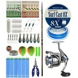 Yekoutdoor Surf Olta Seti Shimano Kamış Sonora Ax Surf Tele 4220 4,20M 200G Kamış&Okuma Safina Pro 8000 Olta Makinesi