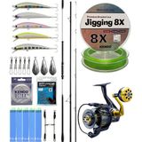 YekOutdoor Surf Seti Shimano Kamış Beastmaster K Surf Hybrid 4,50m 225g 3pc K-type DPS & Okuma Salina SA-6000HA Olta Mak