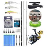 Yekoutdoor Yüksek Performans Okuma Ceymar Surf 4,30 M 100-250 Gr 3 Parça Surf Kamışı&Okuma Salina Sa-8000A Olta Makinesi