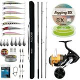 Yekoutdoor Yüksek Performans Okuma Olta Seti Okuma Alijos Surf 435 cm 100+250 gr 3 Parça&shimano Makina Socorro 6000 Sw - Standart - Renkli