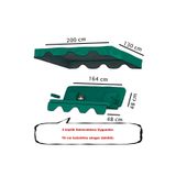 Yekta Home Dalyan 3 kişilik Salıncak Minder Takımı . Yastık Tente Kolluk Minder Süngerli Set
