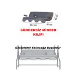 Yekta Home Gümbet 3 kişilik Salıncak Yedek Parça - Minder Kılıfı 164*47*10 cm