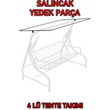 Yekta Home Yekta 3 Kişilik Bahçe Salıncağı Yedek Parça 4 Lü Tente Demiri