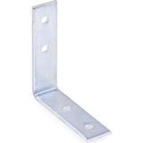 Yelbey Mobilya Dolap Köşe Bağlantı Sabitleme L Köşe Gönye Demiri 10 Adet - 15X65 MM