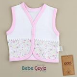 Yelek...Çiçekli ( Pembe )