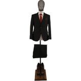 Yelekli Takım Elbise Slim Fit - Antrasit - 46