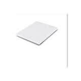 YELKAR PLASTİK Polietilen Kesim Tahtası Et, Meyve, Sebze Kesme Levhası 30x30x2 Cm