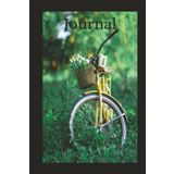 Yellow Bicycle Hardcover Journal