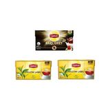 Yellow Label & Doğu Karadeniz & Earl Grey Demlik Süzen Poşet Bergamot Aramolı Siyah Çay 100'LÜ - Bitki Çayı