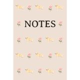 Yellow Labrador Cream Notebook: Yellow Lab, Retriever, Dog Breed, Journal, Composition Notebook, Exercise Book, Notes, Neutral, Dog Lover, Birthday, ... Stocking Stuffer, 75 Pages, 6x9 Paperback