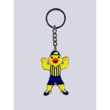 Yellow Maskot Metal Anahtarlık - Gümüş