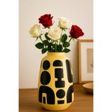 Yellowen Handmade Dekoratif Seramik Vazo