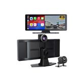 Yellowtech 10.26'' Kablosuz Araç Multimedya Ekranı | 4K Dashcam + Geri Görüş Kameralı CarPlay Android Auto