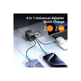 Yellowtech 25W Usb Pd Seyahat Adaptörü | Çoklu Fiş Evrensel Duvar Güç Adaptörü | Hızlı Şarj Cihazı