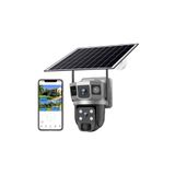 Yellowtech 4G Sim Kartlı Solar Güvenlik Kamerası 12MP 8K, PTZ, Kablosuz, Elektrik Bağlantısı Gerektirmez