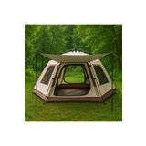 Yellowtech 8-10 Kişilik Otomatik 4 Mevsim Kamp Çadırı | 280x280x155 Cm | Su Geçirmez, Hızlı Kurulum, Geniş Alan