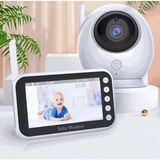 Yellowtech Ct-Lcd Ekranlı Gece Görüşlü Bebek Monitörü - Bebek Izleme Kamerası Oda Sıcaklığı Kontrollü Kablosuz
