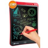 Yellowtech Writing Tablet Lcd 12 Inç Dijital Kalemli Çizim Yazı Tahtası Grafik Not Yazma Eğitim Tableti