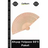 #Yelpaze Kaliteli Doğal Malzeme Hediyelik Düğün Organizasyon Aksesuarı Ahşap Yelpaze 50'Li Paket