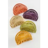 Yelpaze Renkli Mandal Toka 6 cm