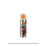YEMA GLOBAL 600 ML 304 Paslanmaz Çelik Çocuk Matarası | Çift İçim Modlu, Pipetli & Direkt İçim, Kilit Kapaklı Termos Suluk