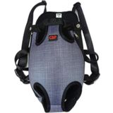 YEMCİPETSHOP CALM CARRİE JEAN MAVİ KÖPEK ANA KUCAĞI SMALL