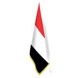 Yemen Bayrağı -Ofis-Makam-Toplantı Odaları - Saçaklı Makam Bayrağı