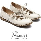 Yemenici Niyazi Usta Niyazi Usta Deri Kadın Sandalet Yemeni