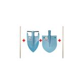 Yenal Ultra Çelik Tepkili Bel - Çelik Kürek Saplı 4''lü Set