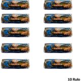 Yener Endüstriyel Jumbo Çöp Torbası Poşeti 2 Kat Siyah 400 gr 80 x 110 cm cm 10 Adetlik 10 Rulo