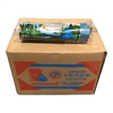 Yener Endüstriyel Jumbo Çöp Torbası Poşeti - 2 Kat - Siyah - 400 Gr. - 80x110 Cm. -10 Adetlik 20Rulo