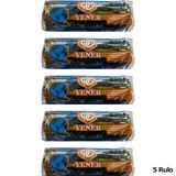 Yener Endüstriyel Jumbo Çöp Torbası Poşeti - 2 Kat - Siyah - 400 Gr. - 80x110 Cm. -10 Adetlik 5 Rulo