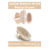 Yeni Cilt Bakım Çatlak Giderici %100 Doğal At Kılı Selülit Banyo Fırçası Kuru Masaj Aleti 2 Adet