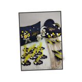 Yeni Doğan 3 Lü Set Erkek Bebek Takıyastığı Ledli Işıklı Pano Ahşap Magnet Açıklamayı Okuyun Lütfen MRH0155