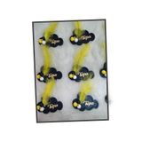 Yeni Doğan Hediyelik Ahsap Magnet Lacivert 20 Adet MRH0181