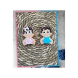 Yeni Doğan Kız Ve Erkek Bebek Hediyelik Şeker Hamurlu Butik Kurabiye 20 Adet MRH0094