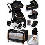 Yeni Doğan Set 9 İn 1 Baby Home 985 Tavel Sistem Bebek Arabası Ve 600 Park Yatak Oyun Parkı Beşik