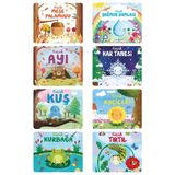 Yeni-Doğanın Eşsiz Hikayeleri-Tüm Seri-8 Li Set-Küçük Kurbağa-Küçük Tırtıl-Küçük Meşe Palamut