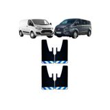 Yeni Dünya Ford Transit Tourneo Custom Mavi-Beyaz Fosforlu 4'lü Paçalık Çamurluk Tozluk FRD0FX02803