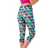 Yeni İnci Desenli Spor Tayt Yoga Fitness Pilates Koşu, XL, OZLMT127YNC, DESENLİ, Kadın