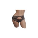 Yeni İnci K101 Dantelli Slip Külot, S, YNCK101, Siyah, kadın