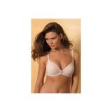 Yeni İnci Kadın Beyaz Balenli Desteksiz Dolgusuz Sütyen, 80B