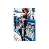 Yeni İnci Siyah Sporcu Taytı - Yoga Fitness Pilates Koşu, M, OZLMT115YNC, SİYAH, Kadın