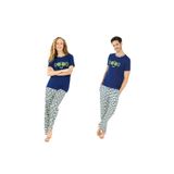 Yeni İnci Yeni Inci Sevgili Karı Koca 2 Çift Pijama Takım 1901-838