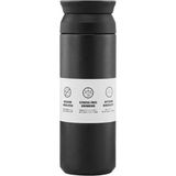 Yeni Japon Tarzı Paslanmaz Çelik 500 ml Sıcak Soğuk Tutan Çay Kahve Su El Termosu - FC942 (Siya - Çok Renkli - Genel