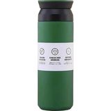 Yeni Japon Tarzı Paslanmaz Çelik 500 ml Sıcak Soğuk Tutan Çay Kahve Su El Termosu - FC942 (Yeşil)