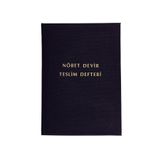 Yeni Merhaba Yayıncılık Nöbet Devir Teslim Defteri Bez Cilt 100 Yaprak A4