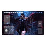 Yeni Mlikemat DTCG Duel Playmat Digimon Ladydevimon Ticaret Kartı Oyunu TCG CCG Mat Pad + Ücretsiz Çanta (ZD002-108-SM)